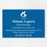 Plaque nutritionniste économique en PVC gravoply 30x20cm