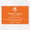 Plaque nutritionniste économique en PVC gravoply 30x20cm