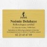 Plaque réflexologue économique en PVC gravoply 30x20cm