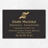 Plaque magnétiseur économique en PVC gravoply 30x20cm