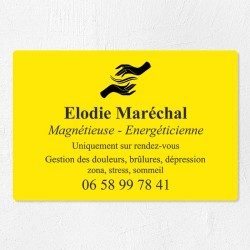 Plaque magnétiseur économique en PVC gravoply 30x20cm