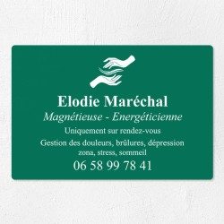 Plaque magnétiseur économique en PVC gravoply 30x20cm