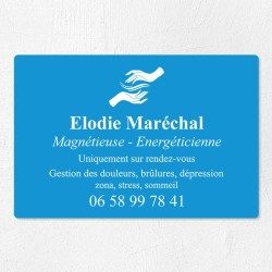 Plaque magnétiseur économique en PVC gravoply 30x20cm