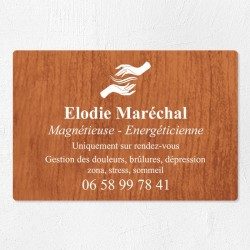Plaque magnétiseur économique en PVC gravoply 30x20cm