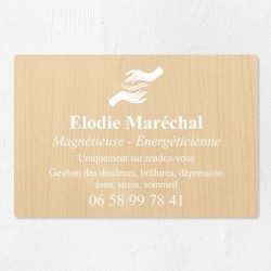 Plaque magnétiseur économique en PVC gravoply 30x20cm