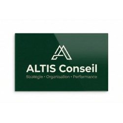 Plaque en plexiglas quadri sur-mesure 25x15cm