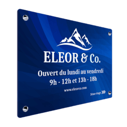 plaque professionnelle entreprise